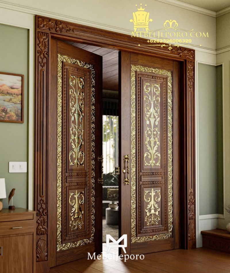 Set-Lengkap-Kusen-Pintu-Ukir-Mewah-Terbaru