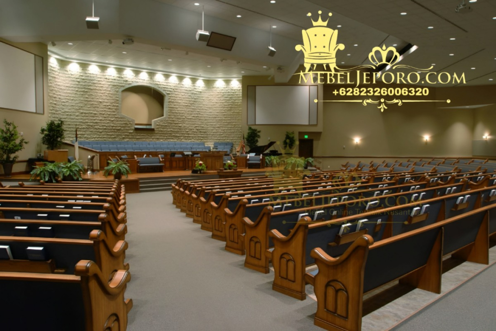 Harga Bangku Gereja Jati Minimalis Jakarta
