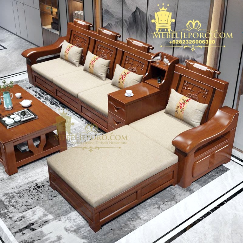 Set Kursi Tamu Sudut Minimalis Malang Terbaru